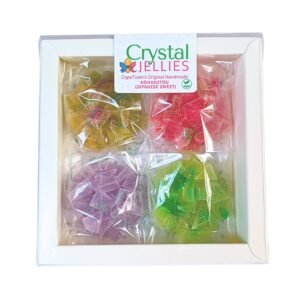 fruit crystal jellies sweets in box