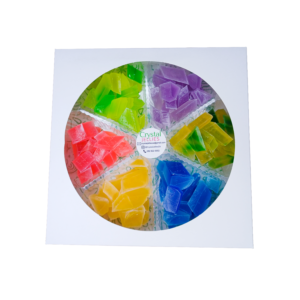 fruity carousel 6 flavours of crystal jellies