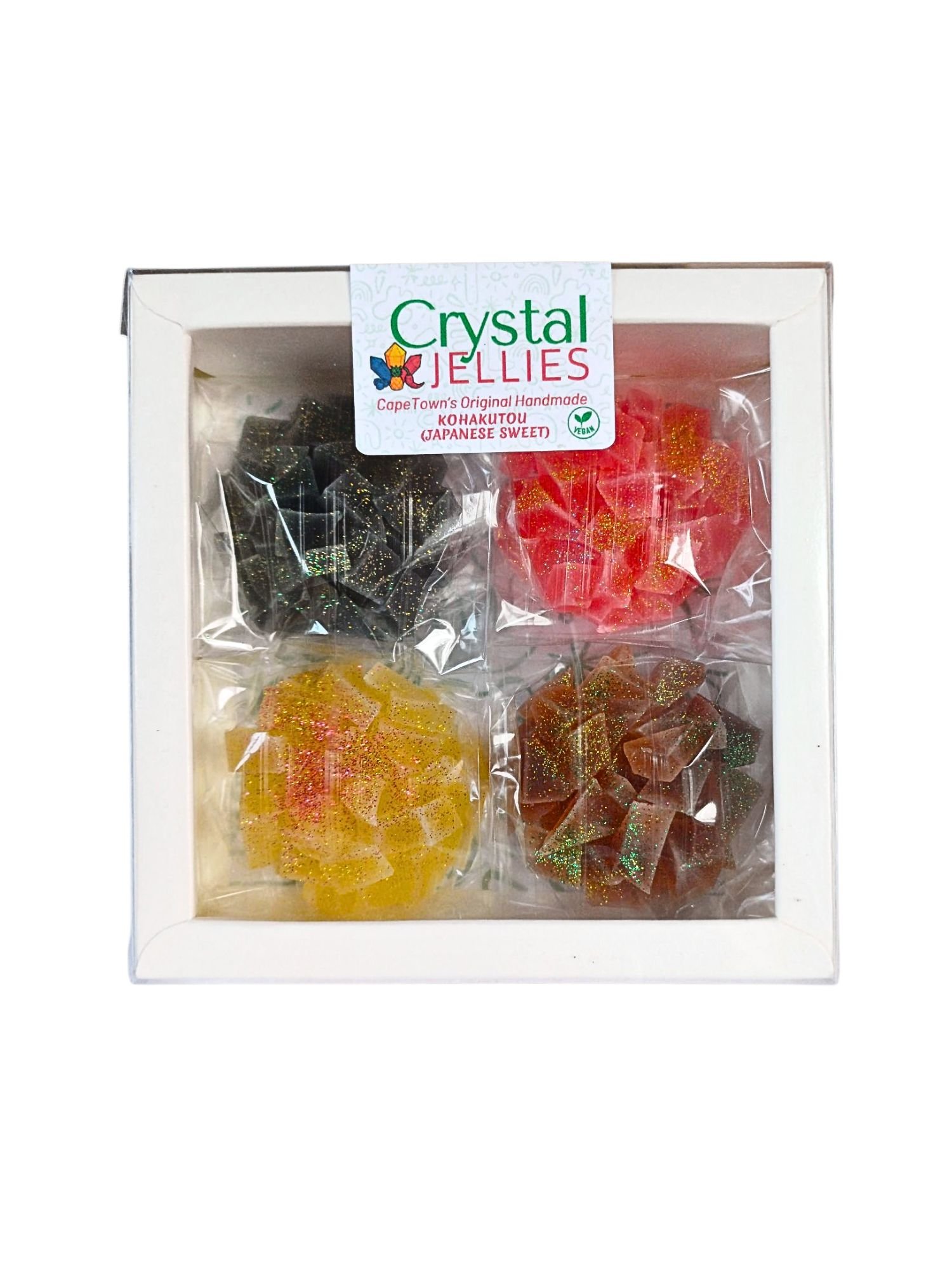 🌶️ zesty(1) chilli & fruity crystal jelly collection in a box of 4